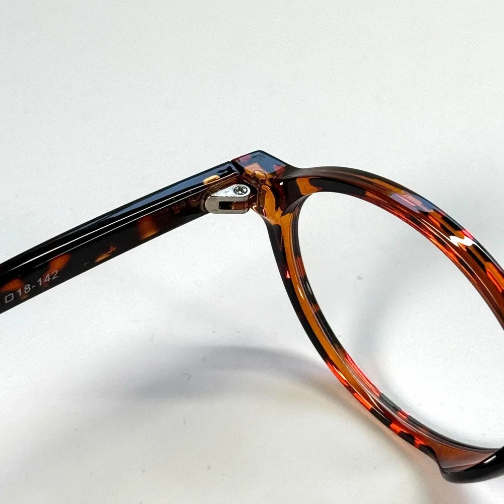 Unbranded‎ TR30270 C61 Eyeglasses Frame Only 51-18-142 Brown Tortoise Shell Oval